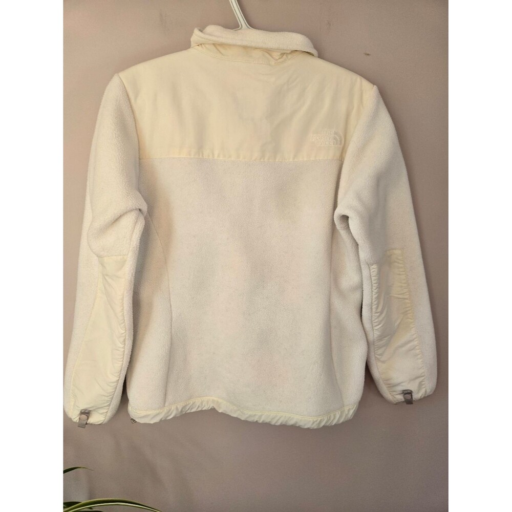 The North Face Women’s Polartec Cream Full Zip Fleece Jacket Size S - Picture 9 of 12